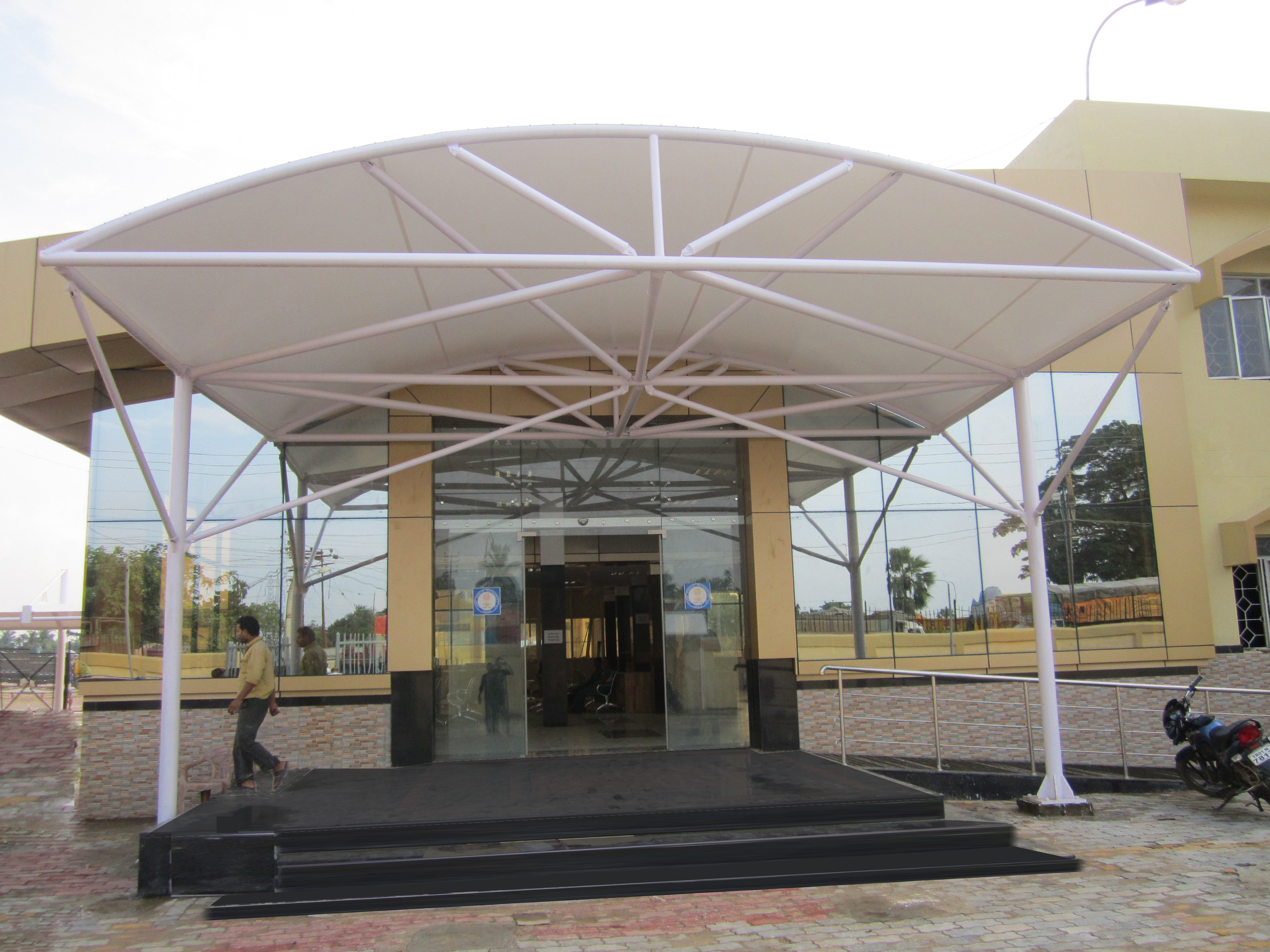 Tensile Canopy manufacture
