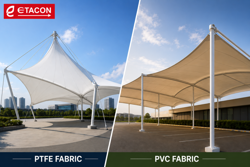 PTFE vs PVC Fabric: Which One Is Actually Right for Your Project?